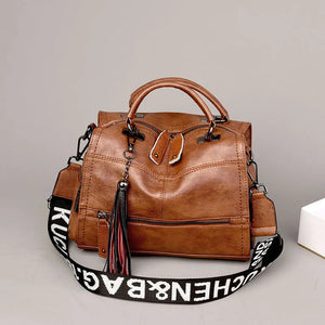 Women's Single Shoulder Bag Autumn Hot Style Tassel Crossbody Handbag Women