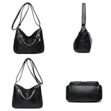 Hobos Women's Knitting Crossbody Bag Soft Shoulder Bag