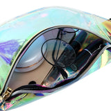Translucent Holographic PVC Fanny Pack for Women