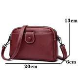 Horizontal Women's Phone Bag Multi-Pocket Shoulder Bag