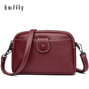 Horizontal Women's Phone Bag Multi-Pocket Shoulder Bag