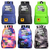 GTA5 Grand Theft Auto V School Bag Boy Girl Backpack