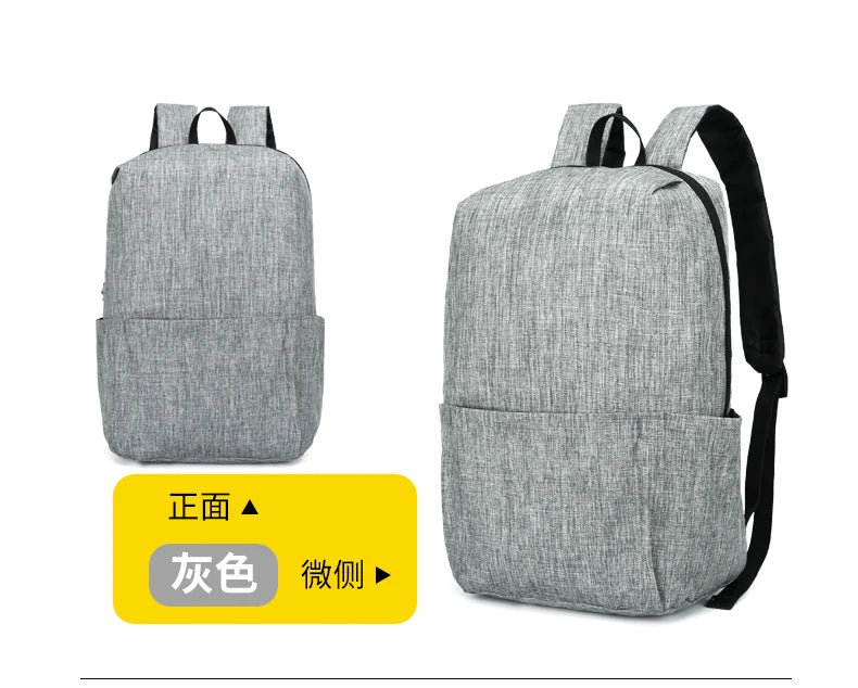Hot Girl USB Charging Laptop Backpack Student School Bag Women Mochilas