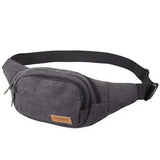 Canvas Waist Packs Women Men Belt Bag Travel Waist Bags