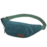 Canvas Waist Packs Women Men Belt Bag Travel Waist Bags
