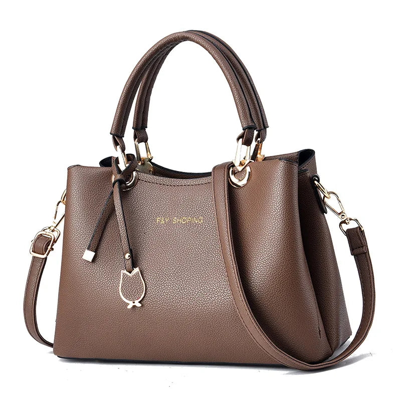 Chic Women's Shoulder Bag with Large Capacity