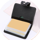 Solid Buttons Long Wallet for Men & Women, Wallet Case with Money Clip
