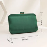 Silk Evening Bag Rhinestone Clutch Crossbody Bag for Cheongsam Shoes