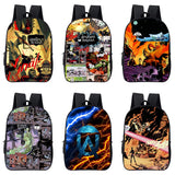 Japanese Anime Umbrella Academy 3D Print Backpack Harajuku School Bag