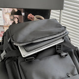 Japanese Backpack Women Men Nylon Student Large Shoulder Travel Rucksack