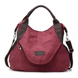 Canvas Women Handbags Casual Shoulder Bags Messenger Bag