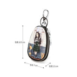 Key Bag Cartoon Women Girl Students Leather Key Wallets Key Case For Car