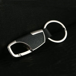 Metallic Keychain Leather Key Organizer Holder Key Holder Mini Men Car Key