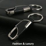 Metallic Keychain Leather Key Organizer Holder Key Holder Mini Men Car Key