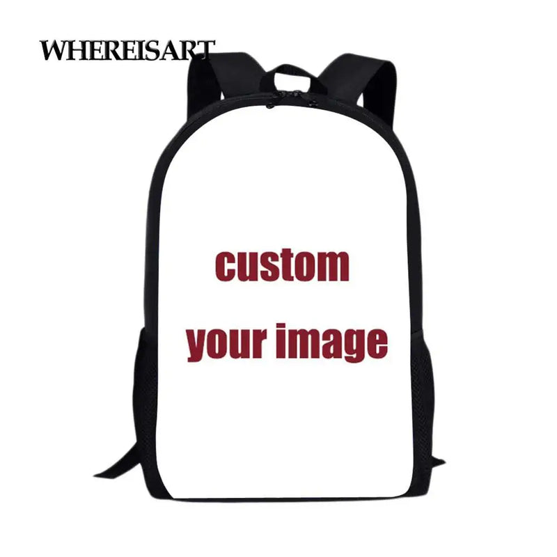 Kids Backpack for Boys Girls Giraffe 3D Pattern School Bags Mochila Escolar