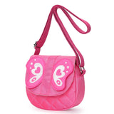 Kindergarten Baby Messenger Bags Cartoon Butterfly Children Shoulder Bags