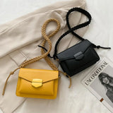 Women's Knitting Strap Shoulder Bag Small Crossbody Lady Messenger
