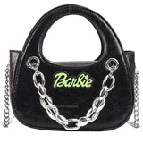 Retro Hand Small Bag Vintage Mini Shoulder Y2K Girl Chain Messenger Harajuku