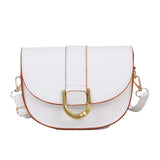 Women Crossbody Bag PU Leather Small Flap Messenger Bag for Ladies Bag