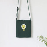Canvas Shoulder Messenger Bag for Students