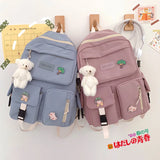 Female College School Bag Single Shoulder Harajuku Travel Backpack