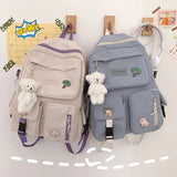 Female College School Bag Single Shoulder Harajuku Travel Backpack