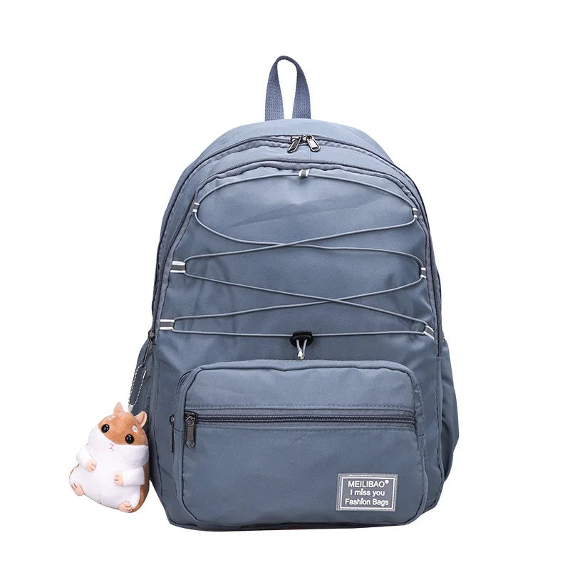 Canvas School Backpack for Students