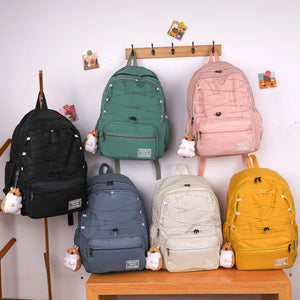 Canvas School Backpack for Students