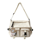 Ladies Crossbody Bags Pockets Crossbody Handbags Pendant Decor