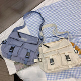 Ladies Crossbody Bags Pockets Crossbody Handbags Pendant Decor