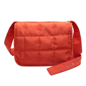 Crossbody Bags Rhombus Pattern Adjustable Strap Travel Shopping Purse