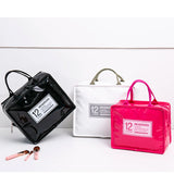 Waterproof PVC Insulated Lunch Bag Box Picnic Tote Bento Pouch