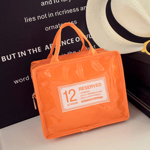 Waterproof PVC Insulated Lunch Bag Box Picnic Tote Bento Pouch
