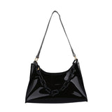 Clear PVC Jelly Bag Underarm Purse Cell Phone Shoulder Bag