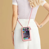 Temperament Ladies Messenger Bag Touch Screen Multi-function Large-capacity
