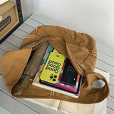 Canvas Large Capacity Messenger Bag for Women