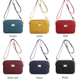 Women's Large Nylon Shoulder Bag with Multiple Compartments