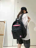 Nylon School Backpack Boy Girl Travel Bag Unisex Male Female College Backpack