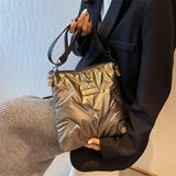 Winter Down Small Crossbody Bag for Women