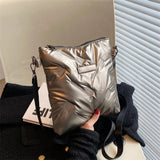 Winter Down Small Crossbody Bag for Women