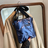 Winter Down Small Crossbody Bag for Women