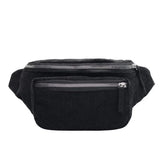 Canvas Waist Bag Street Phone Money Chest Bum Belt Bags Corduroy Waist Bag