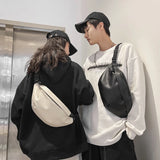 Soft Leather Waist Bag Unisex Fanny Pack Shoulder Crossbody Chest Purse