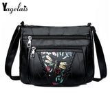 Soft Leather Lady Messenger Bag Shoulder Bag
