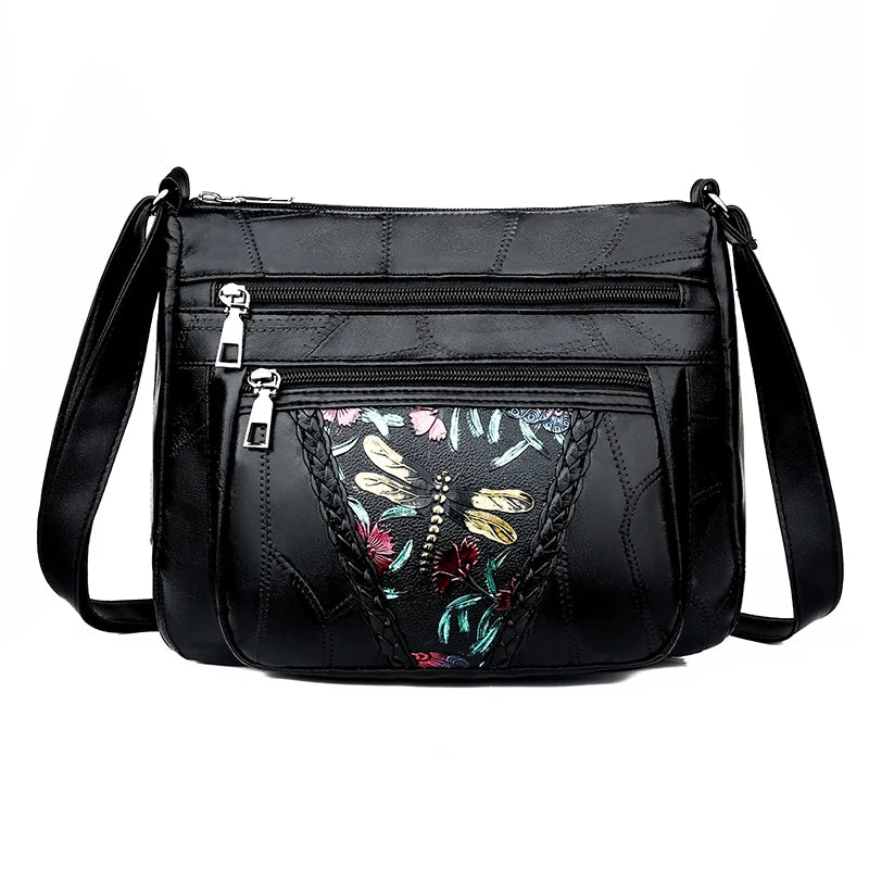 Soft Leather Lady Messenger Bag Shoulder Bag