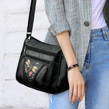 Soft Leather Lady Messenger Bag Shoulder Bag