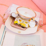 Lady Shoulders Bags Women PVC Jelly Package Female Chain Transparent Handbag