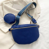 Lady Waist Bag Leather Fanny Pack Female Belt Purses Ladies Crossbody Chest Bags