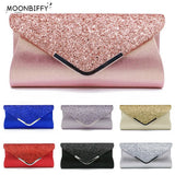 Glitter Clutch Wallet Evening Wedding Prom Purse Handbag