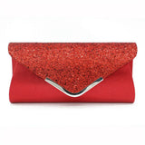 Glitter Clutch Wallet Evening Prom Purse Handbag